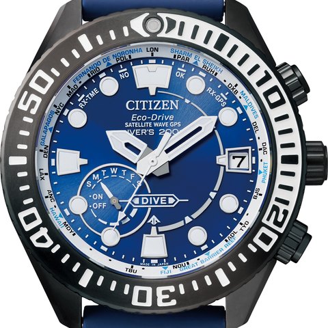 Citizen Promaster Satellite Wave GPS Diver 200m (Super Titanium)