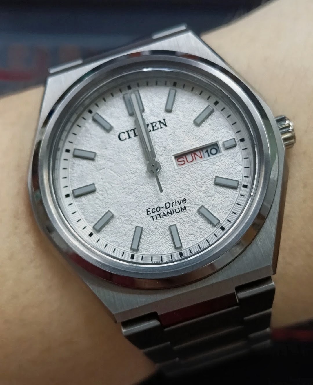 Citizen Zenshin Three-Hand Eco-Drive Super Titanium