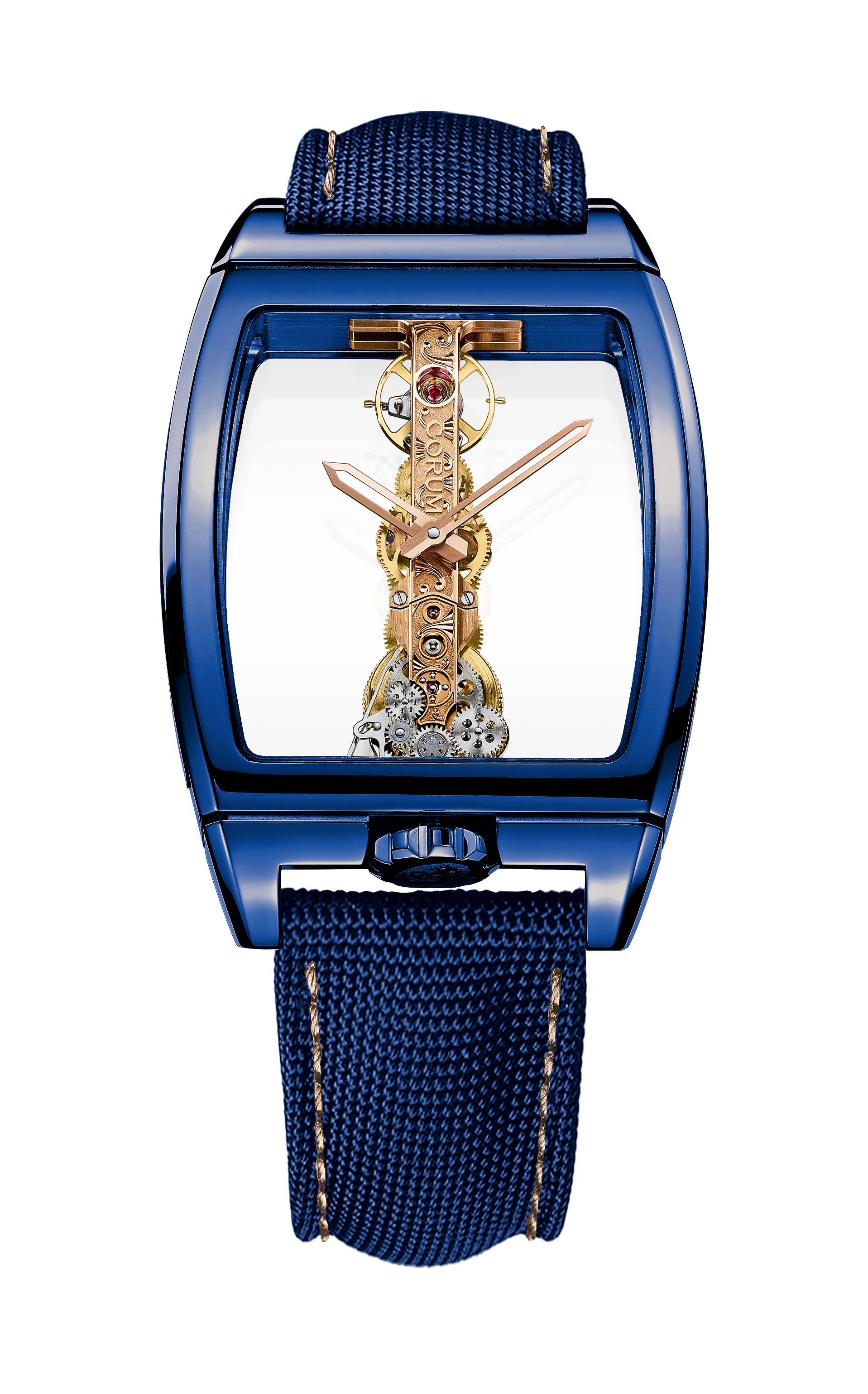 Corum Golden Bridge Classic Titanium (blue)