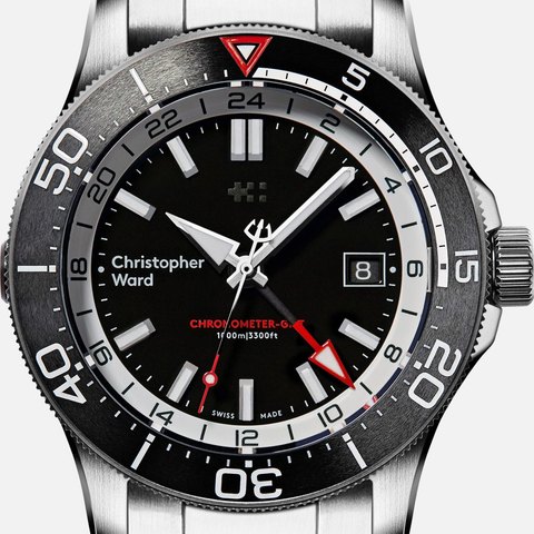 Christopher Ward C60 Elite GMT 1000 (Titanium)