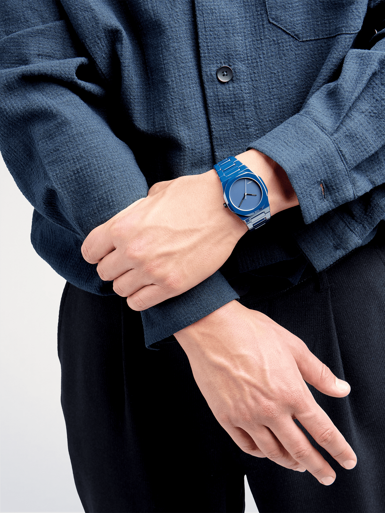 D1 Milano Ceramica 37mm Pure Indigo
