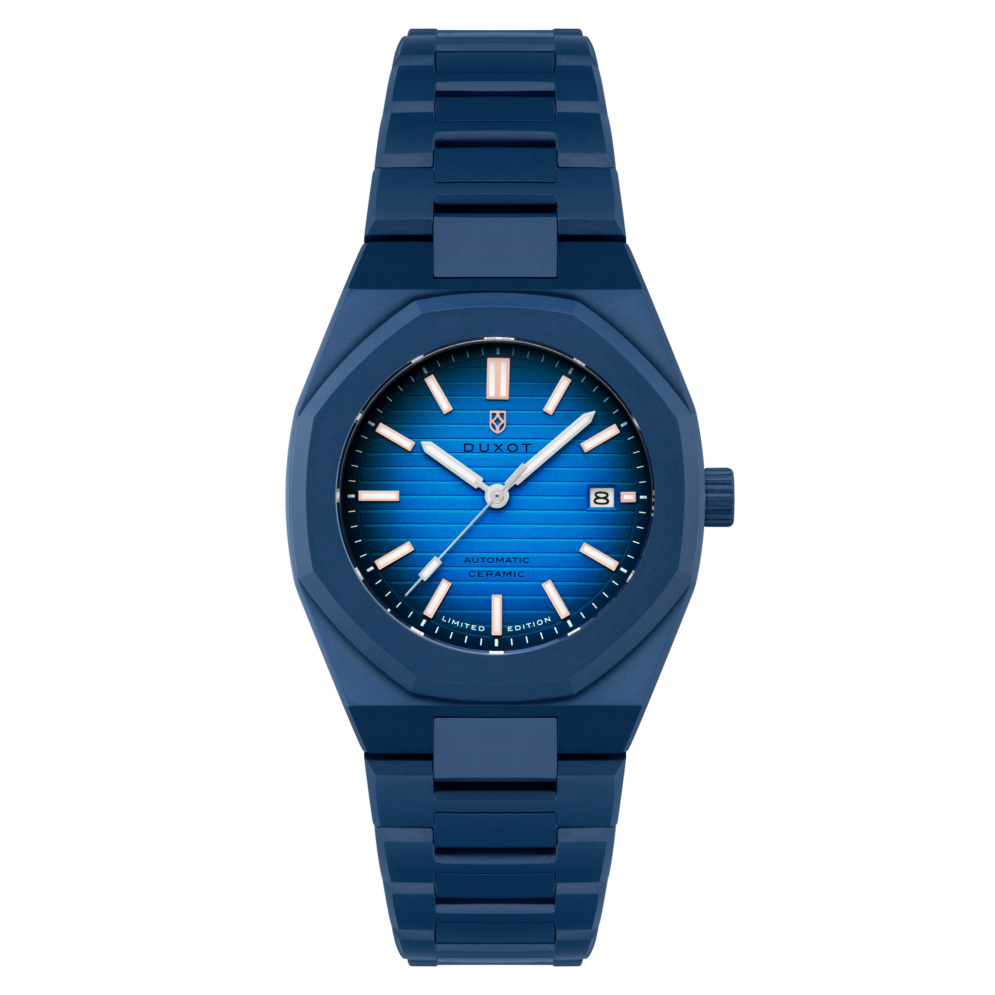 Duxot Pamplona Ceramic Automatic Fume Blue (Limited Edition)
