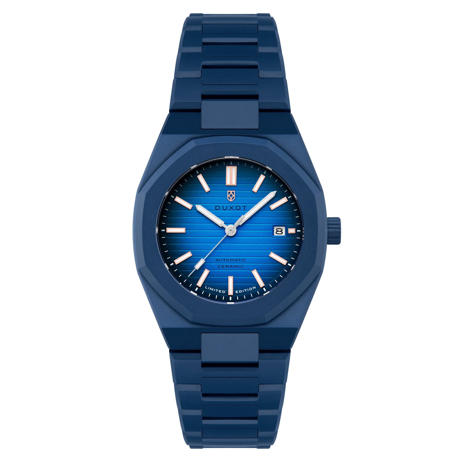 Duxot Pamplona Ceramic Automatic Fume Blue (Limited Edition)