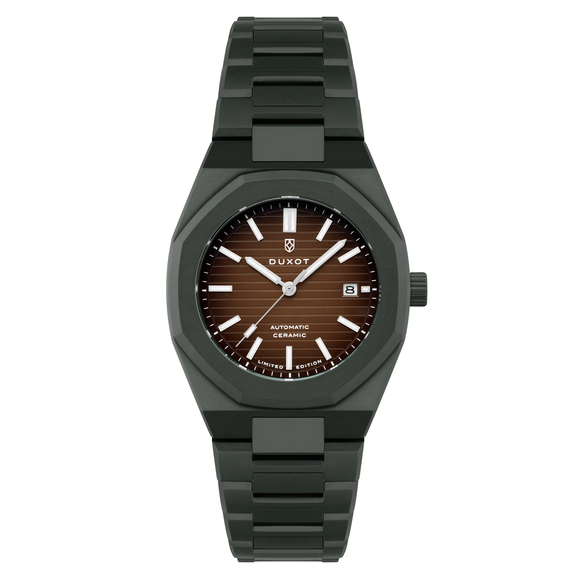 Duxot Pamplona Ceramic Automatic Fume Brown (Limited Edition)