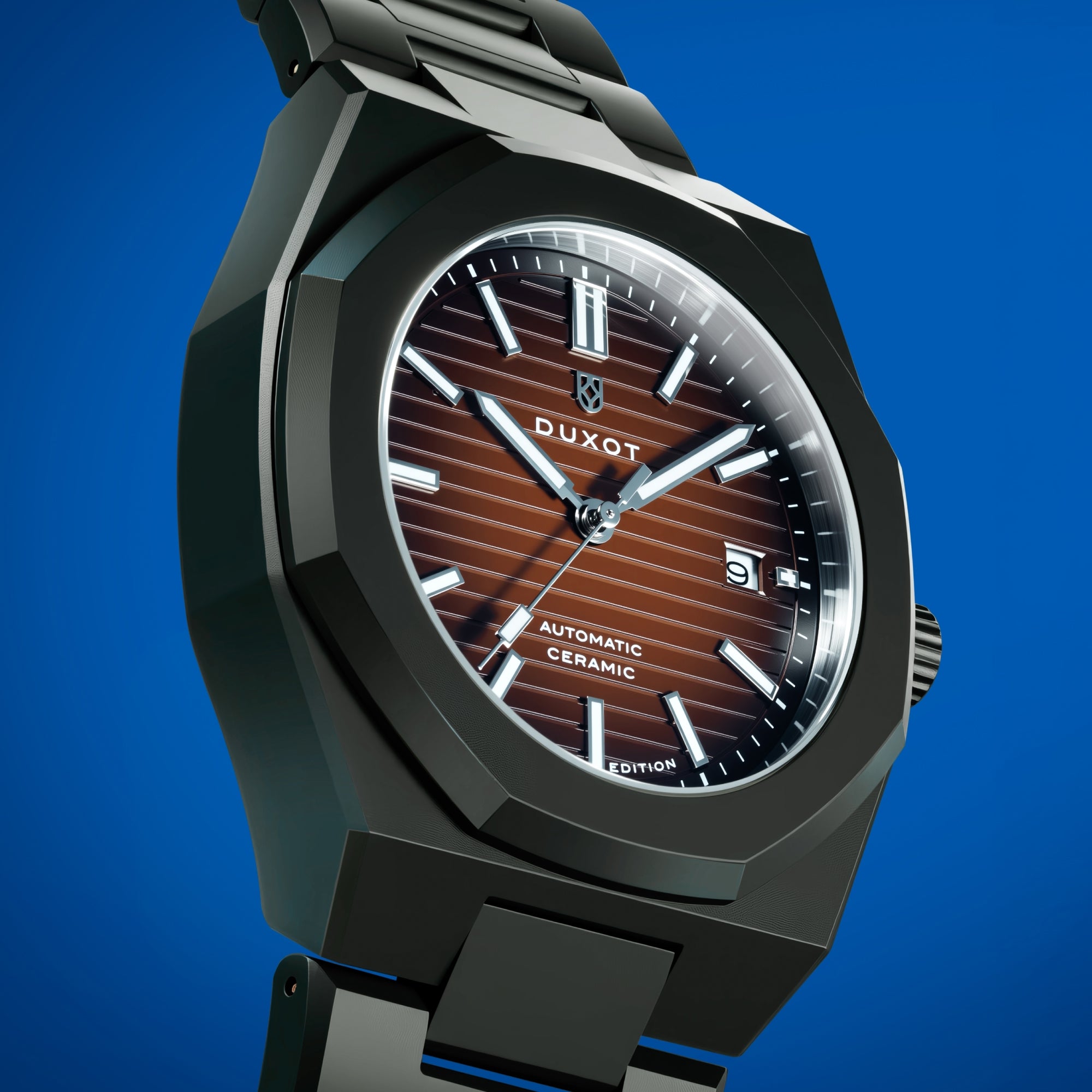 Duxot Pamplona Ceramic Automatic Fume Brown (Limited Edition)