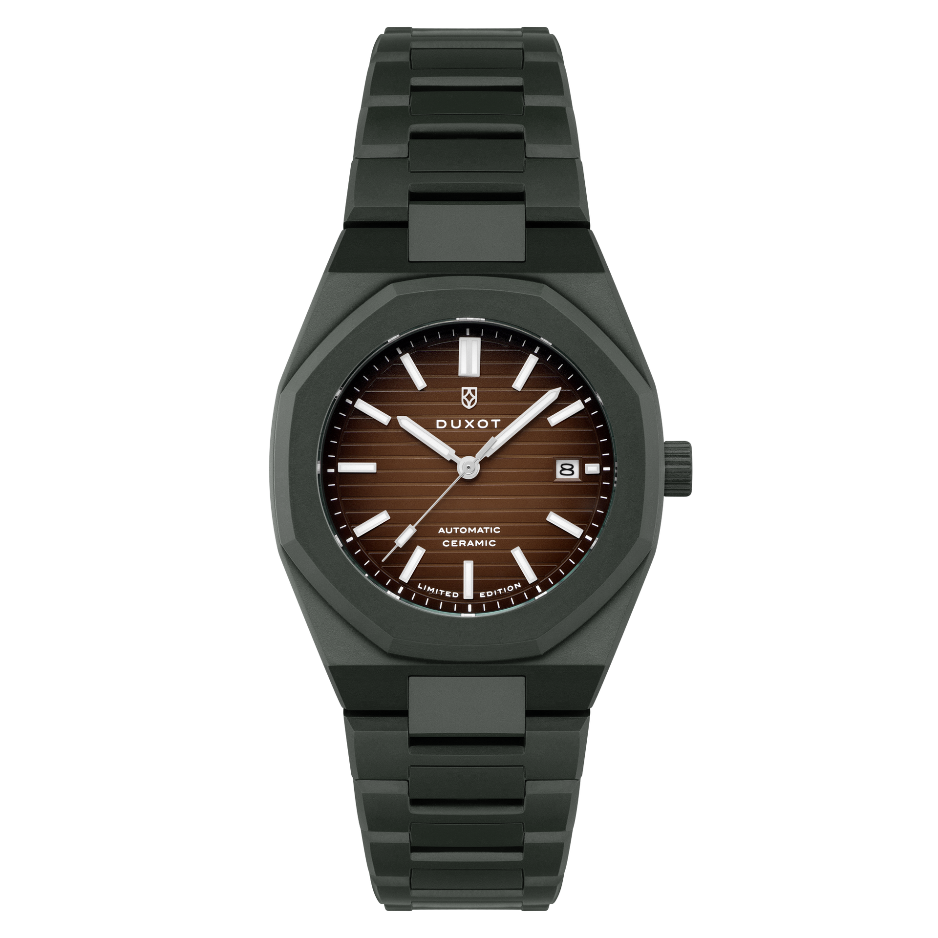 Duxot Pamplona Ceramic Automatic Fume Brown (Limited Edition)