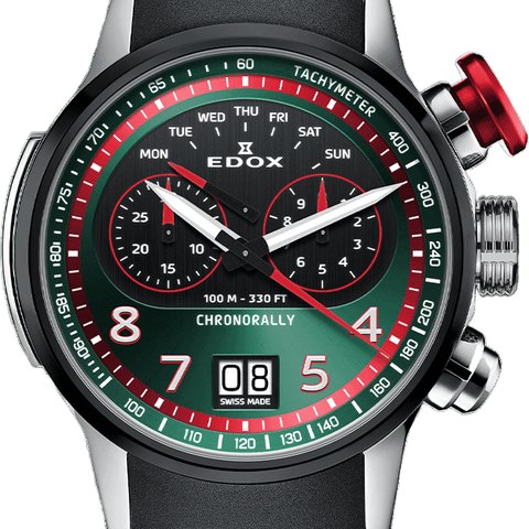 Edox Chronorally Chronograph Titanium