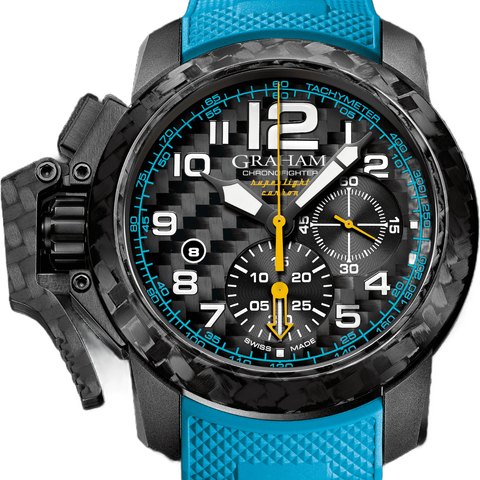 Graham Chronofighter Superlight Carbon Skeleton