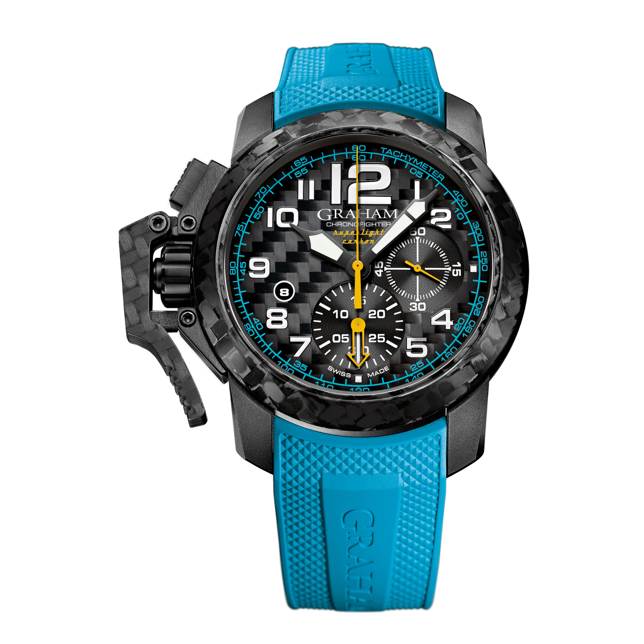 Graham Chronofighter Superlight Carbon Skeleton