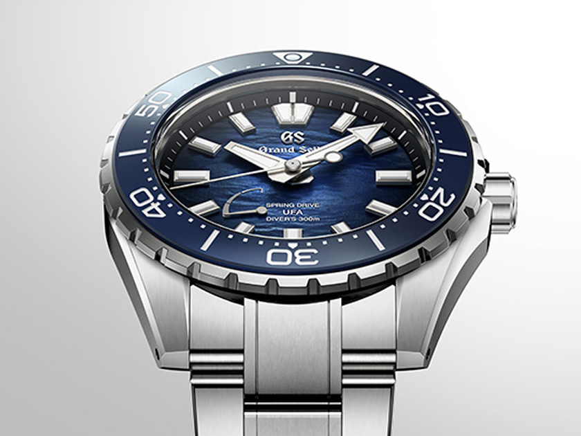 Grand Seiko Spring Drive U.F.A. Ushio 300 Diver (SLGB023, blue)