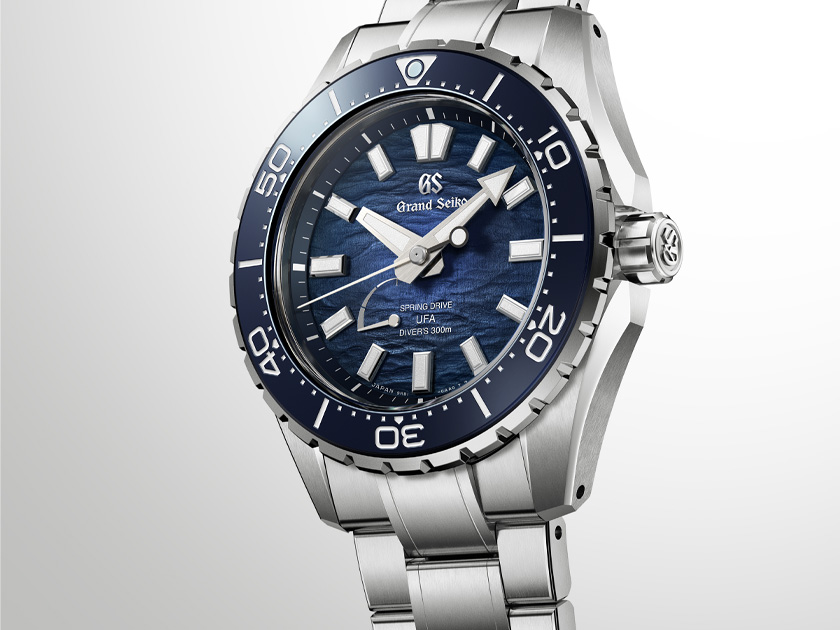 Grand Seiko Spring Drive U.F.A. Ushio 300 Diver (SLGB023, blue)