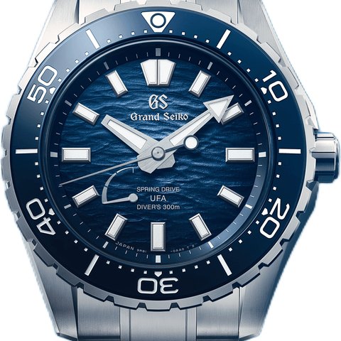 Grand Seiko Spring Drive U.F.A. Ushio 300 Diver (SLGB023, blue)