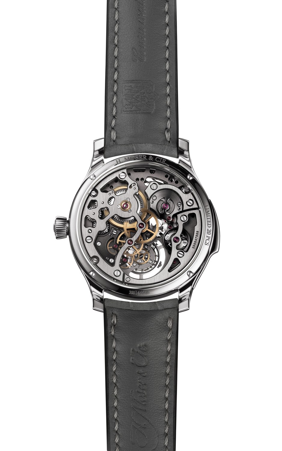H. Moser & Cie Endeavour Minute Repeater Cylindrical Tourbillon Skeleton (titanium)