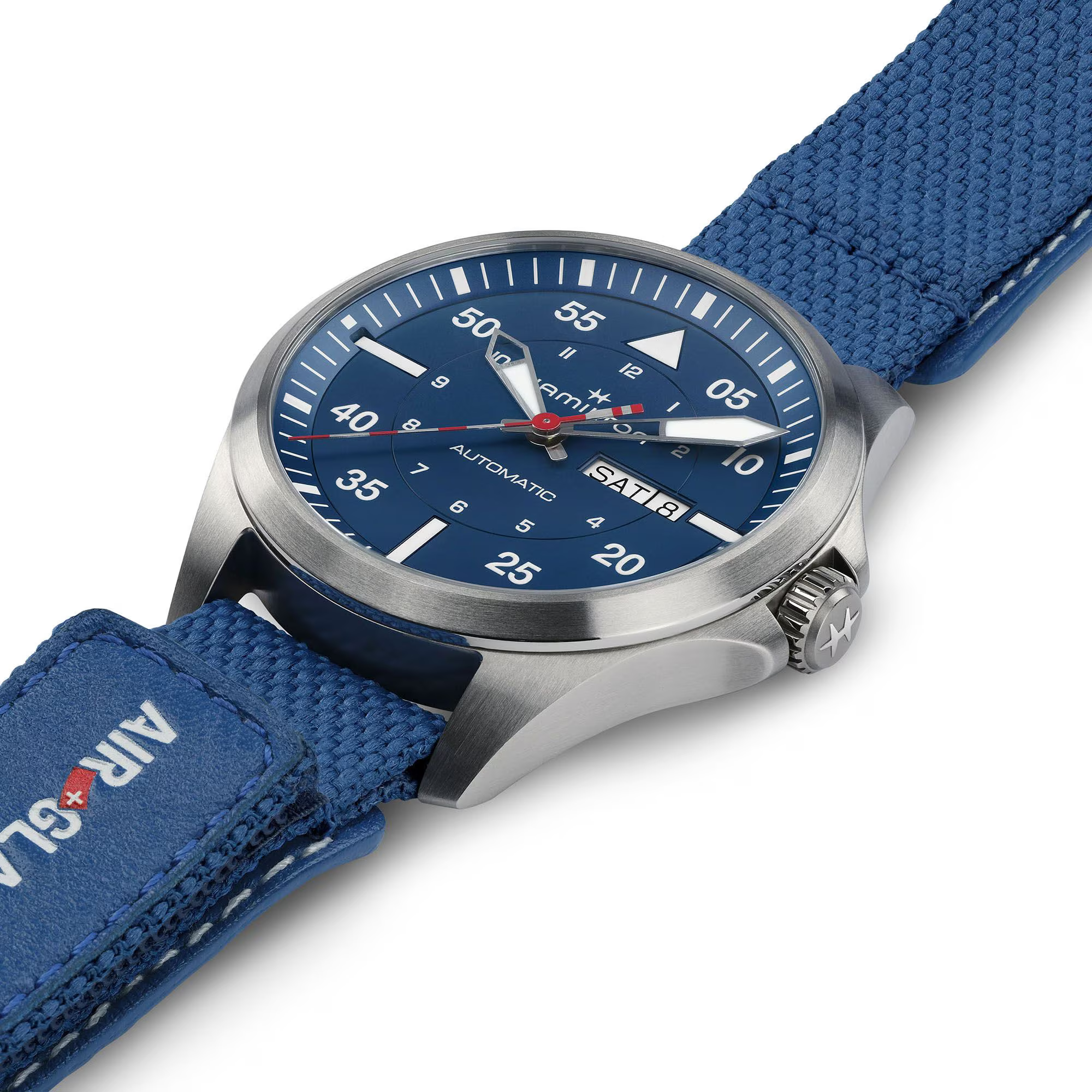 Hamilton Khaki Aviation Pilot Day Date Auto Air-Glaciers Edition