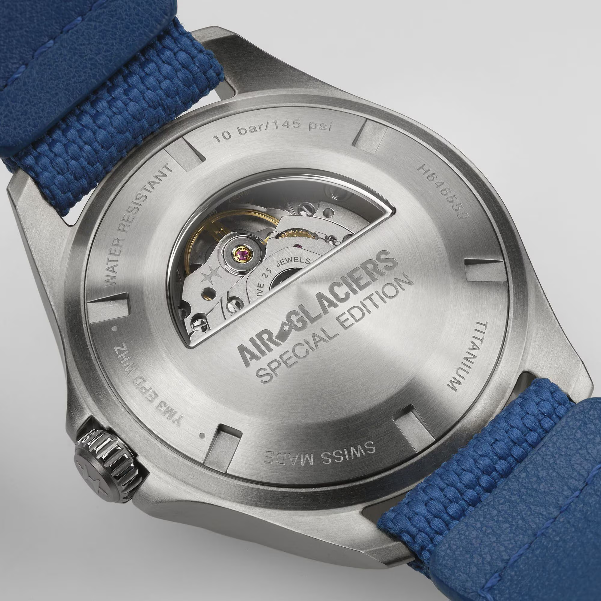 Hamilton Khaki Aviation Pilot Day Date Auto Air-Glaciers Edition