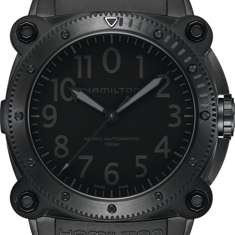 Hamilton Khaki Navy BeLOWZERO Auto Titanium (black)