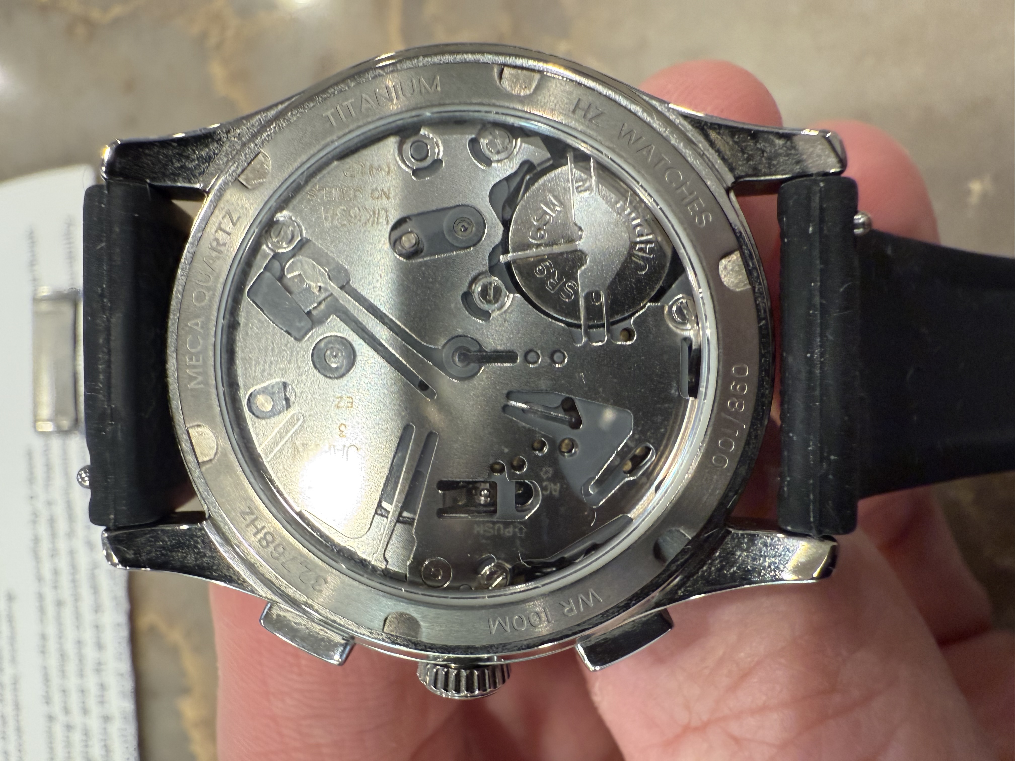 HZ Watches HZ.02 Chronograph (Titanium)