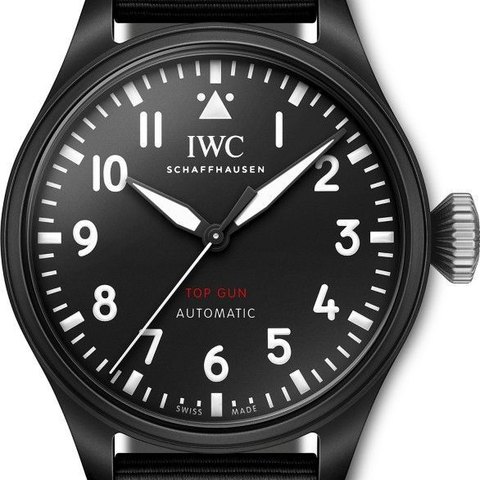 IWC Big Pilot's Watch 43 Top Gun (black ceramic)