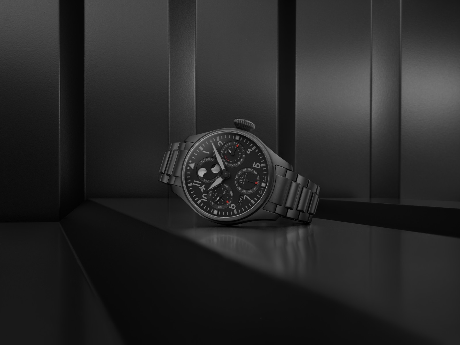 IWC Big Pilot's Watch Perpetual Calendar Top Gun Ceratanium