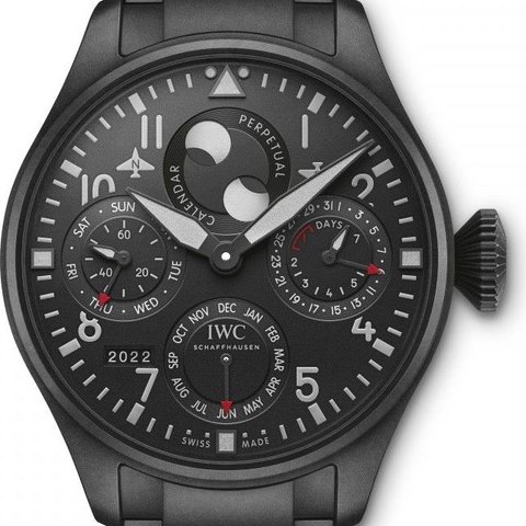 IWC Big Pilot's Watch Perpetual Calendar Top Gun Ceratanium (IW503604)