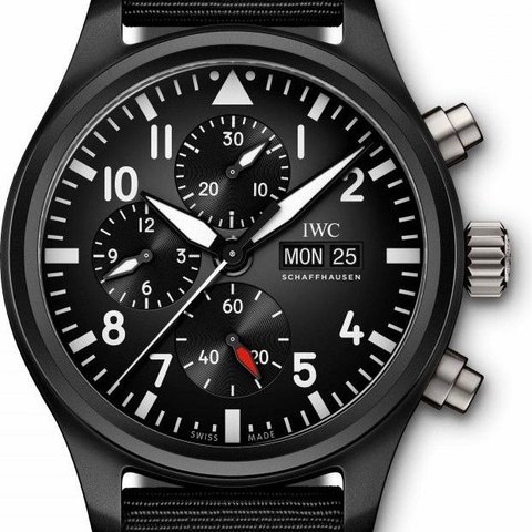 IWC Pilot's Watch Chronograph Top Gun (black ceramic)