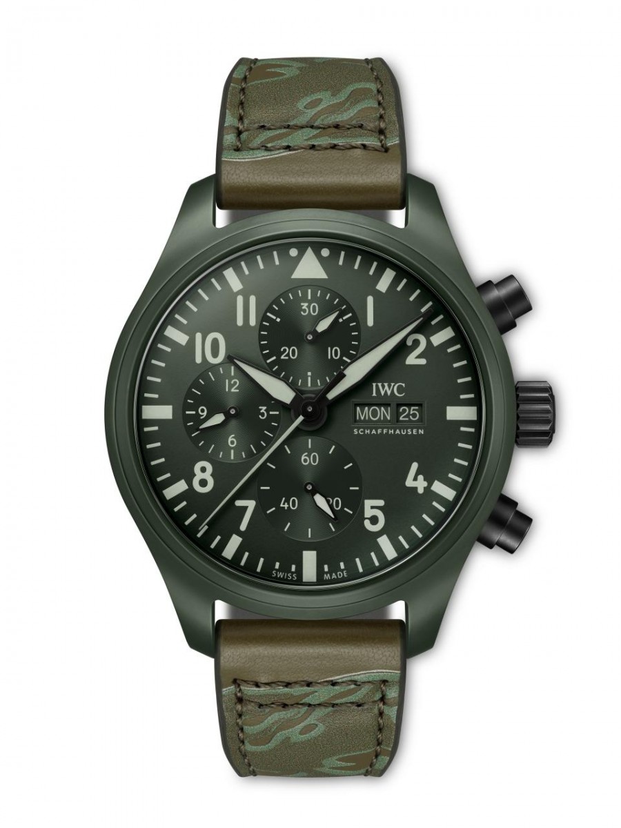 IWC Pilot's Watch Chronograph Top Gun Edition Woodland