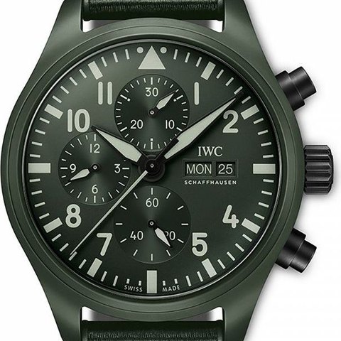 IWC Pilot's Watch Chronograph Top Gun Edition Woodland