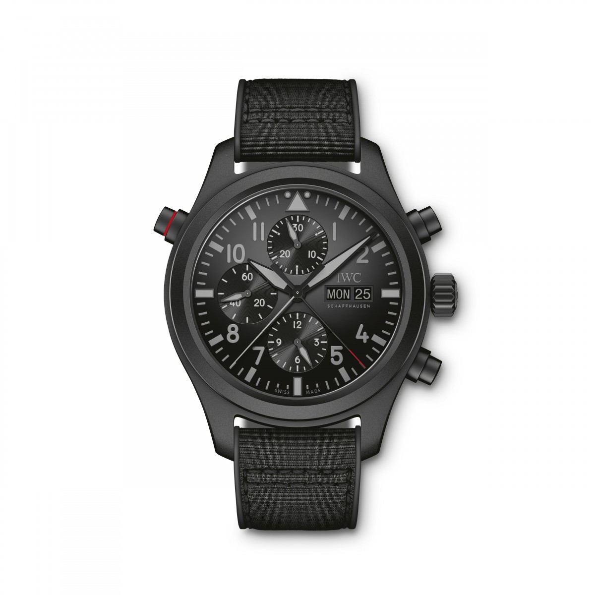IWC Pilot's Watch Double Chronograph Top Gun Ceratanium