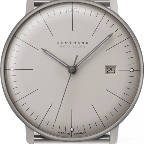 Junghans Max Bill MEGA Solar Titanium