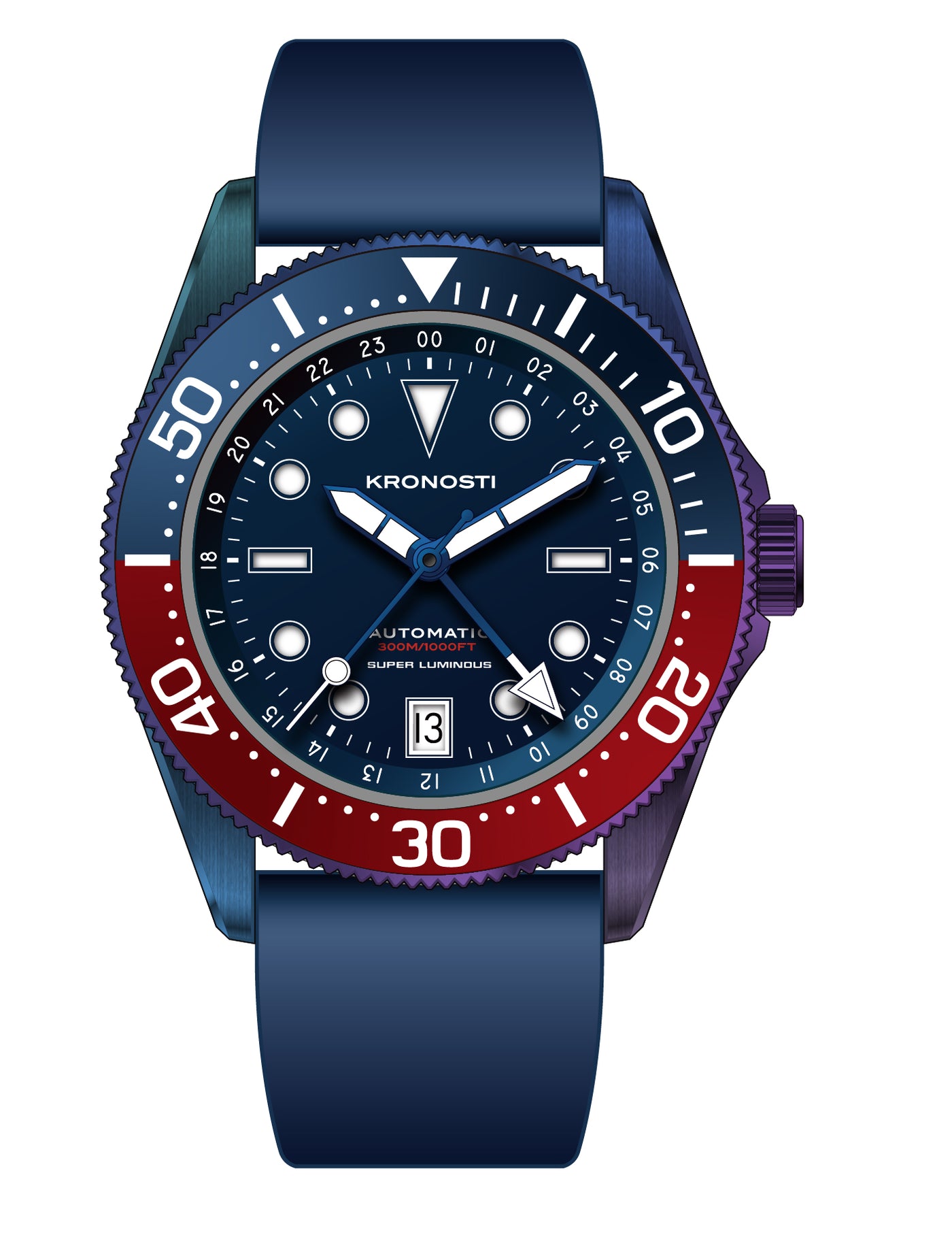 KRONOSTI Deep Explorer Aurora Titanium