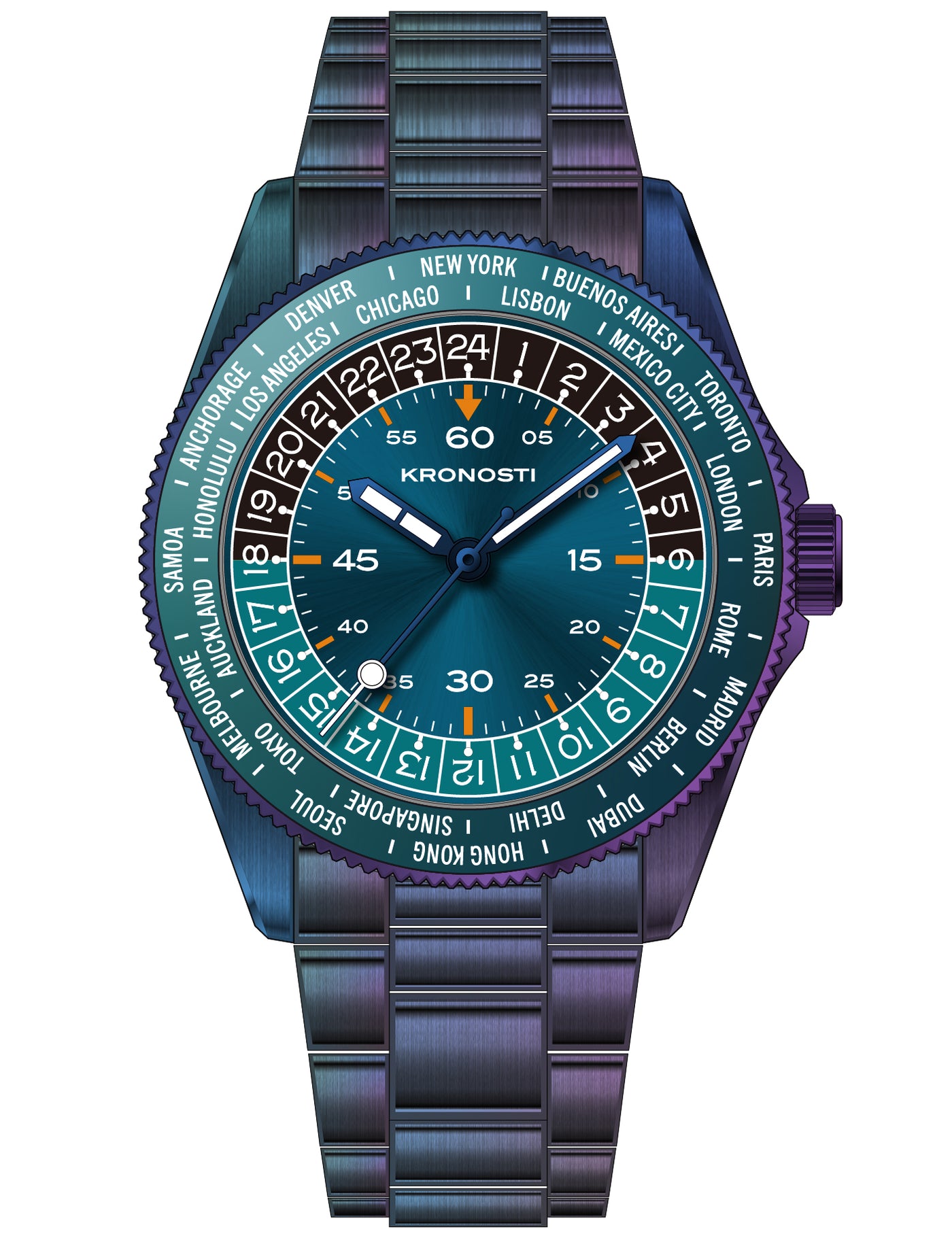 KRONOSTI Deep Explorer Aurora Titanium
