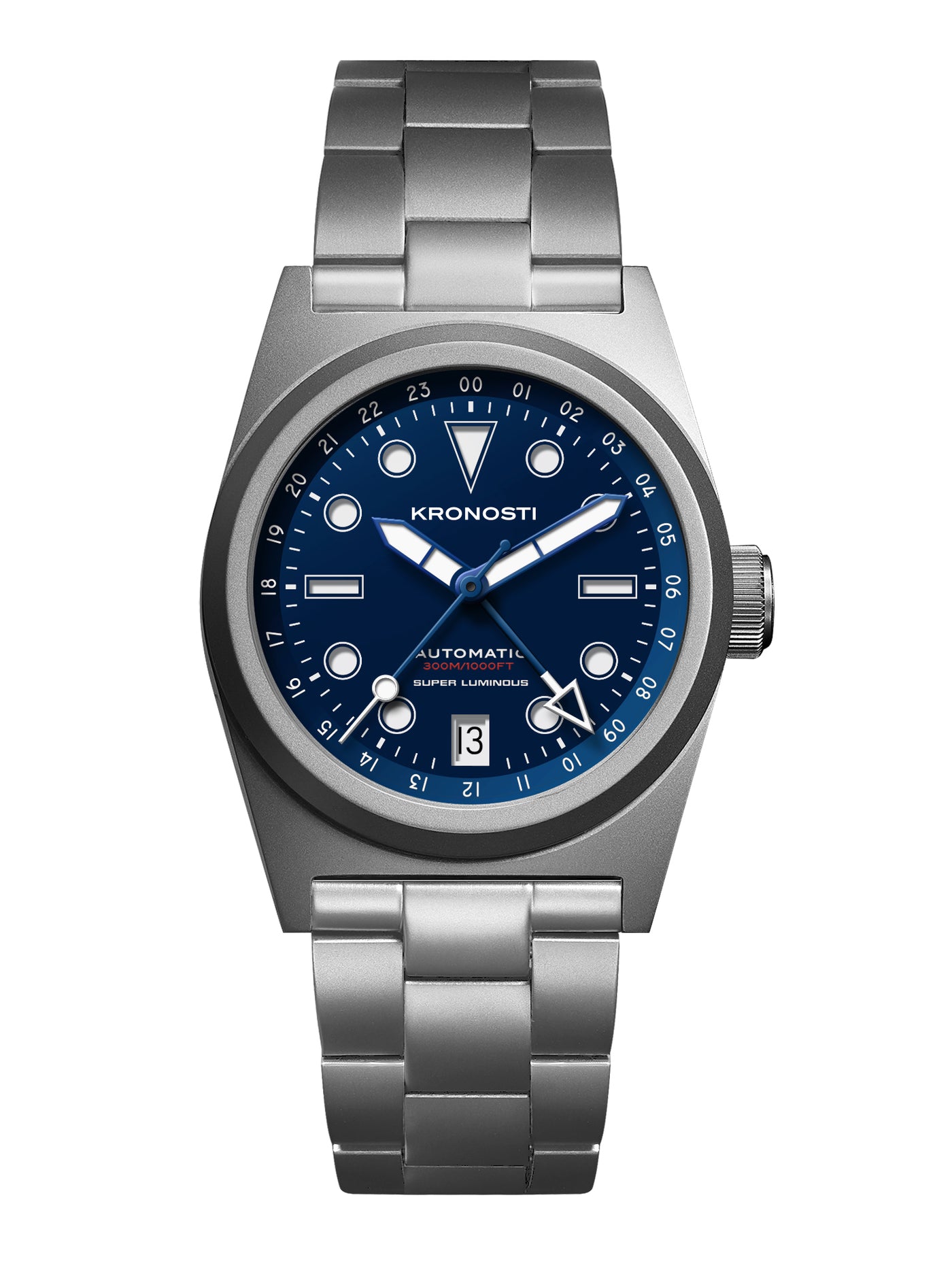 KRONOSTI Shark Shadow Diver GMT