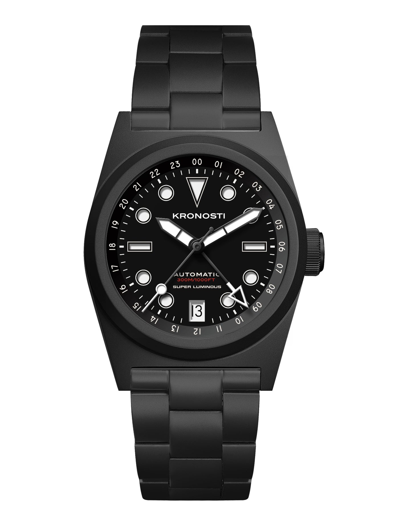 KRONOSTI Shark Shadow Diver GMT