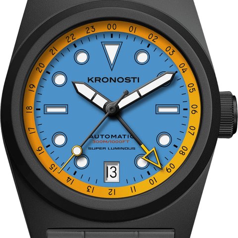 KRONOSTI Shark Shadow Diver GMT