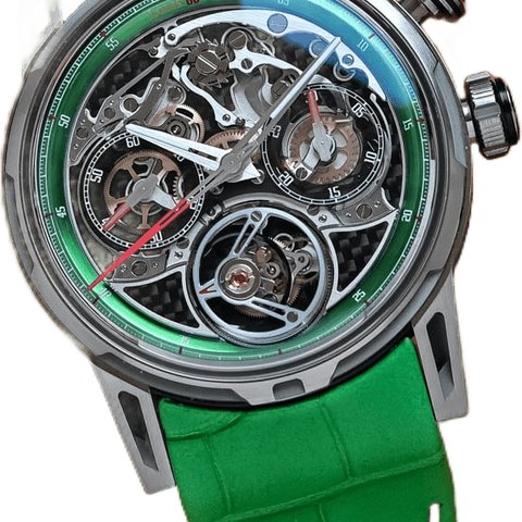 Louis Moinet Impulsion Titanium Green