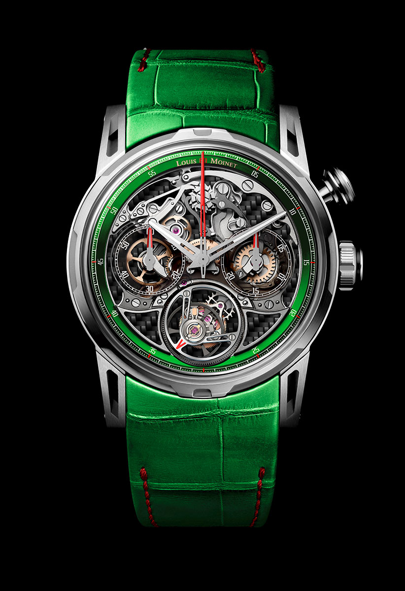 Louis Moinet Impulsion Titanium Green