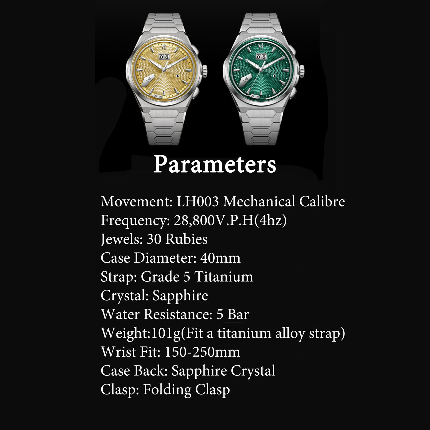 Lucky Harvey Wheat Ear Guilloche Chiming Watch 2.0