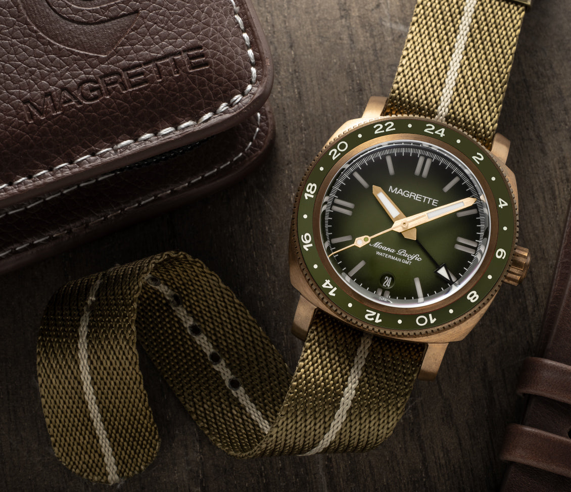 Magrette Moana Pacific Waterman GMT Bronze