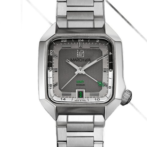March LA.B AM2 Slim GMT Titane