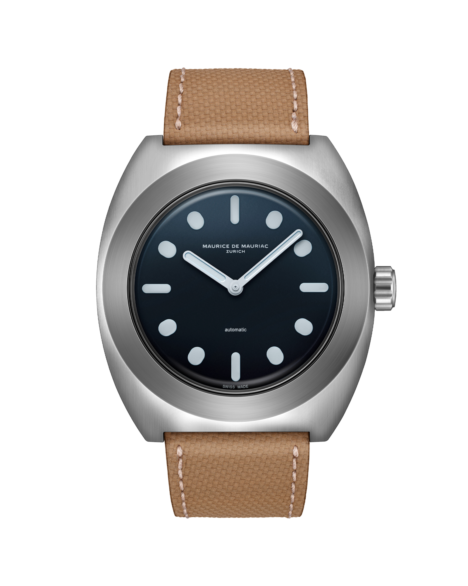 Maurice de Mauriac O1 Pillow Watch Titanium