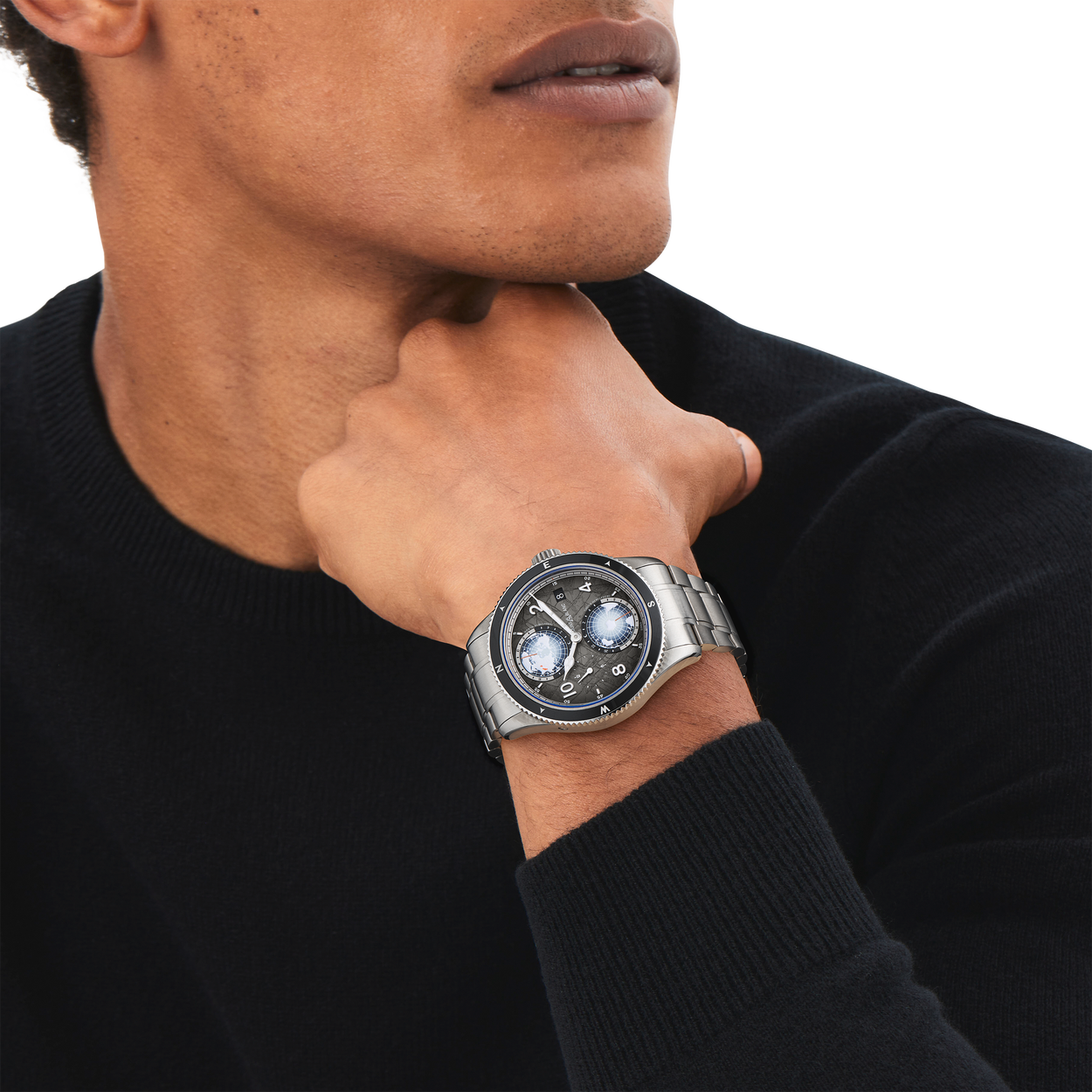 Montblanc 1858 Geosphere 0 Oxygen The 8000 (Titanium)