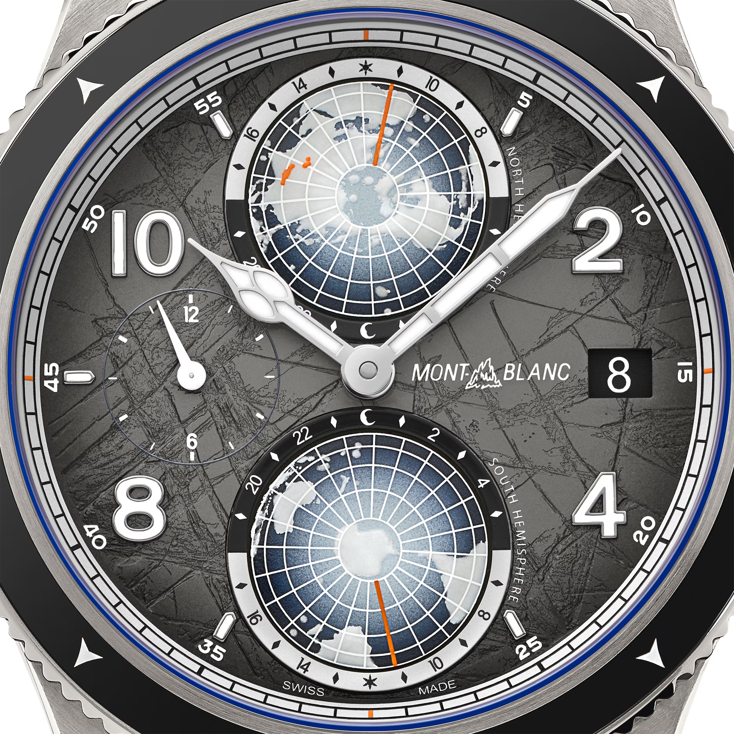 Montblanc 1858 Geosphere 0 Oxygen The 8000 (Titanium)