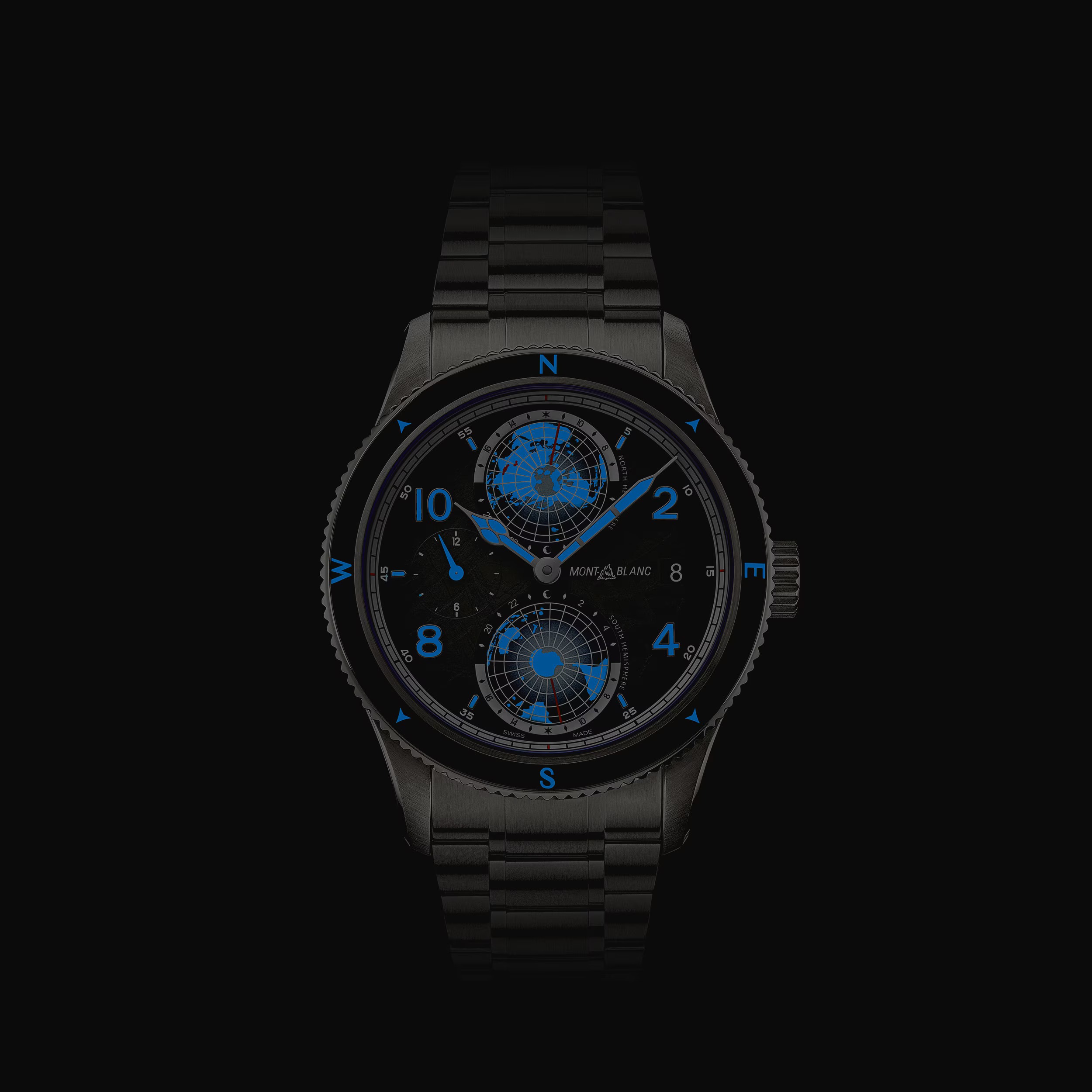 Montblanc 1858 Geosphere 0 Oxygen The 8000 (Titanium)