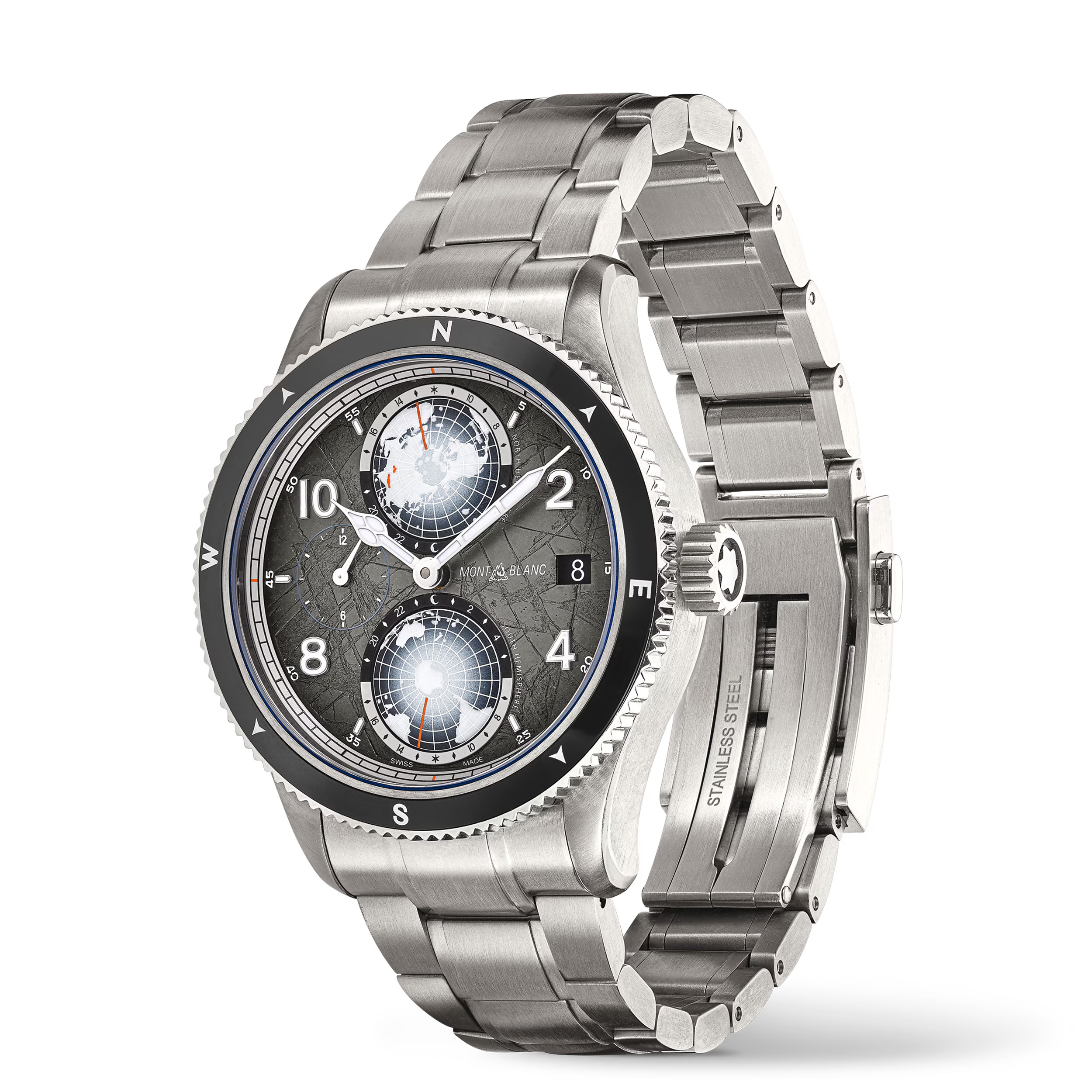 Montblanc 1858 Geosphere 0 Oxygen The 8000 (Titanium)