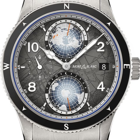 Montblanc 1858 Geosphere 0 Oxygen The 8000 (Titanium)