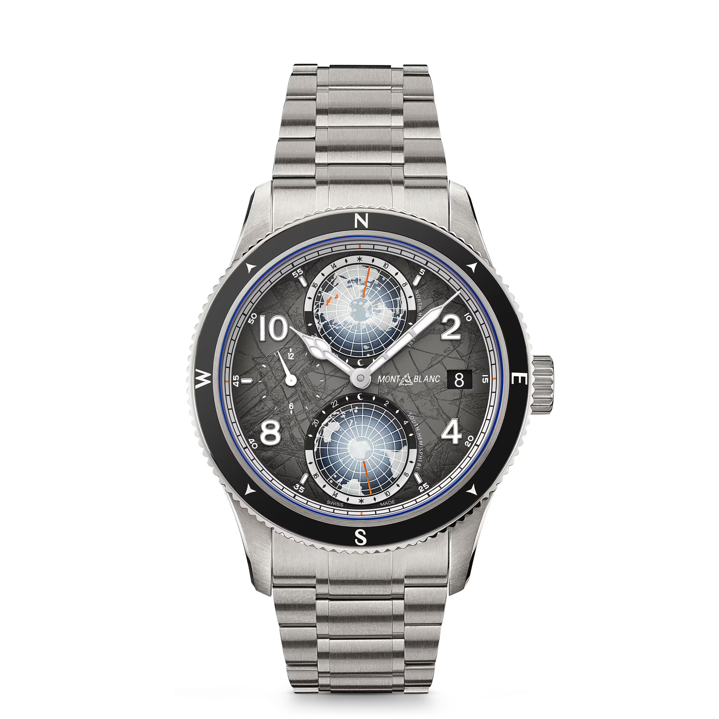 Montblanc 1858 Geosphere 0 Oxygen The 8000 (Titanium)