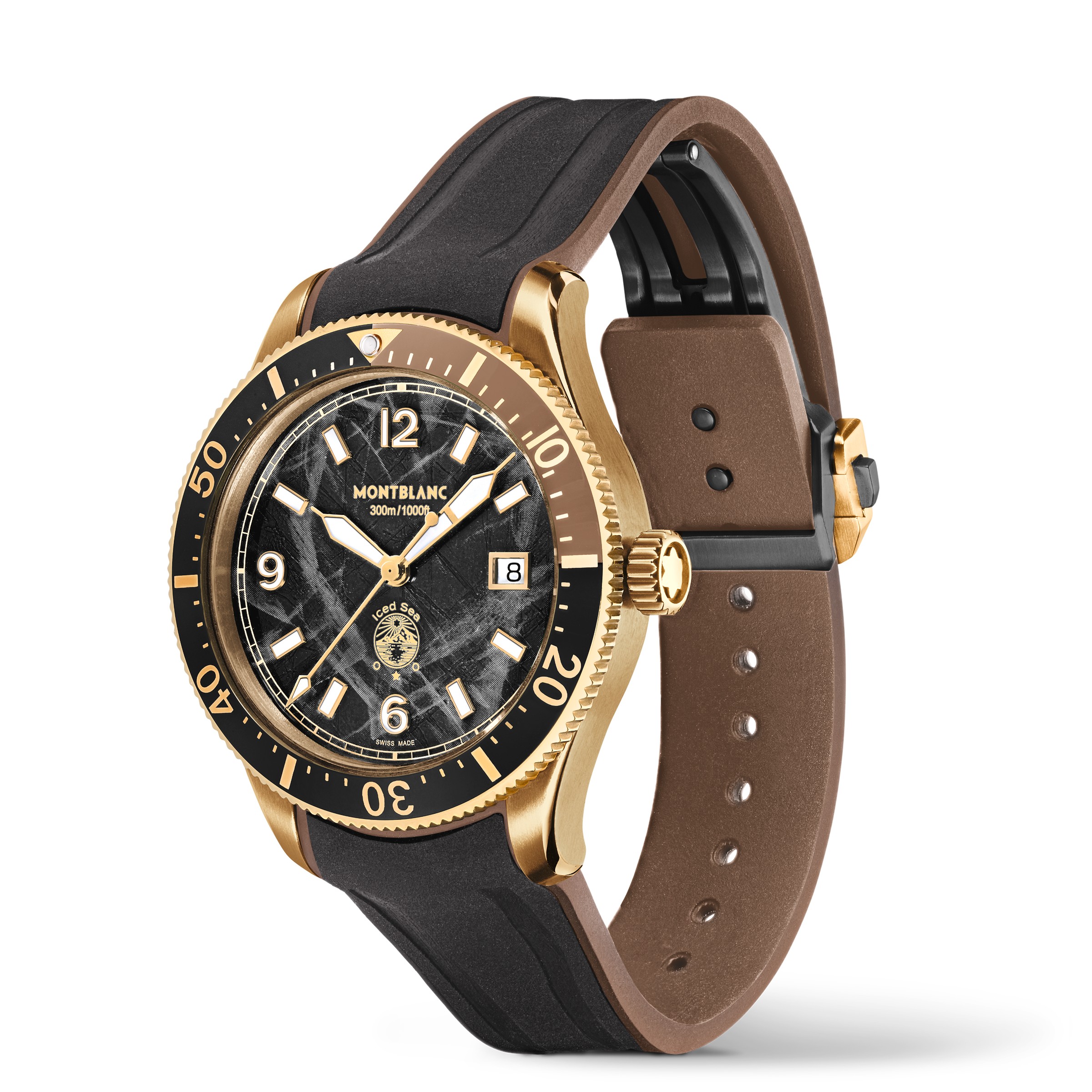 Montblanc 1858 Iced Sea Automatic Date Bronze