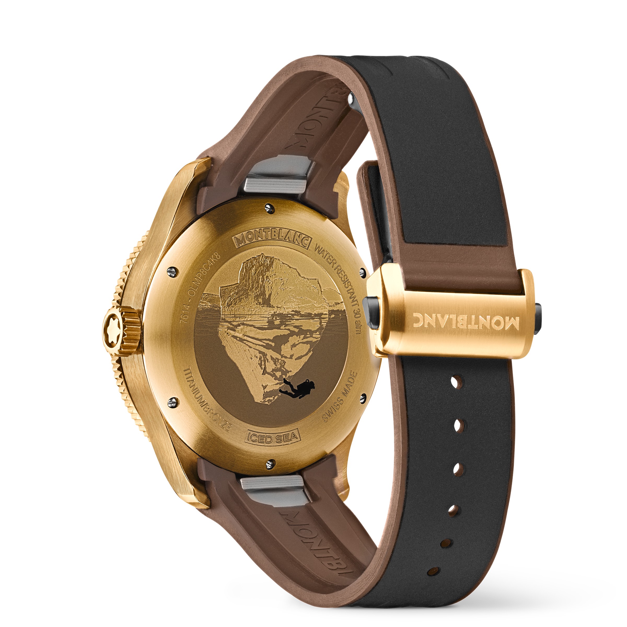 Montblanc 1858 Iced Sea Automatic Date Bronze
