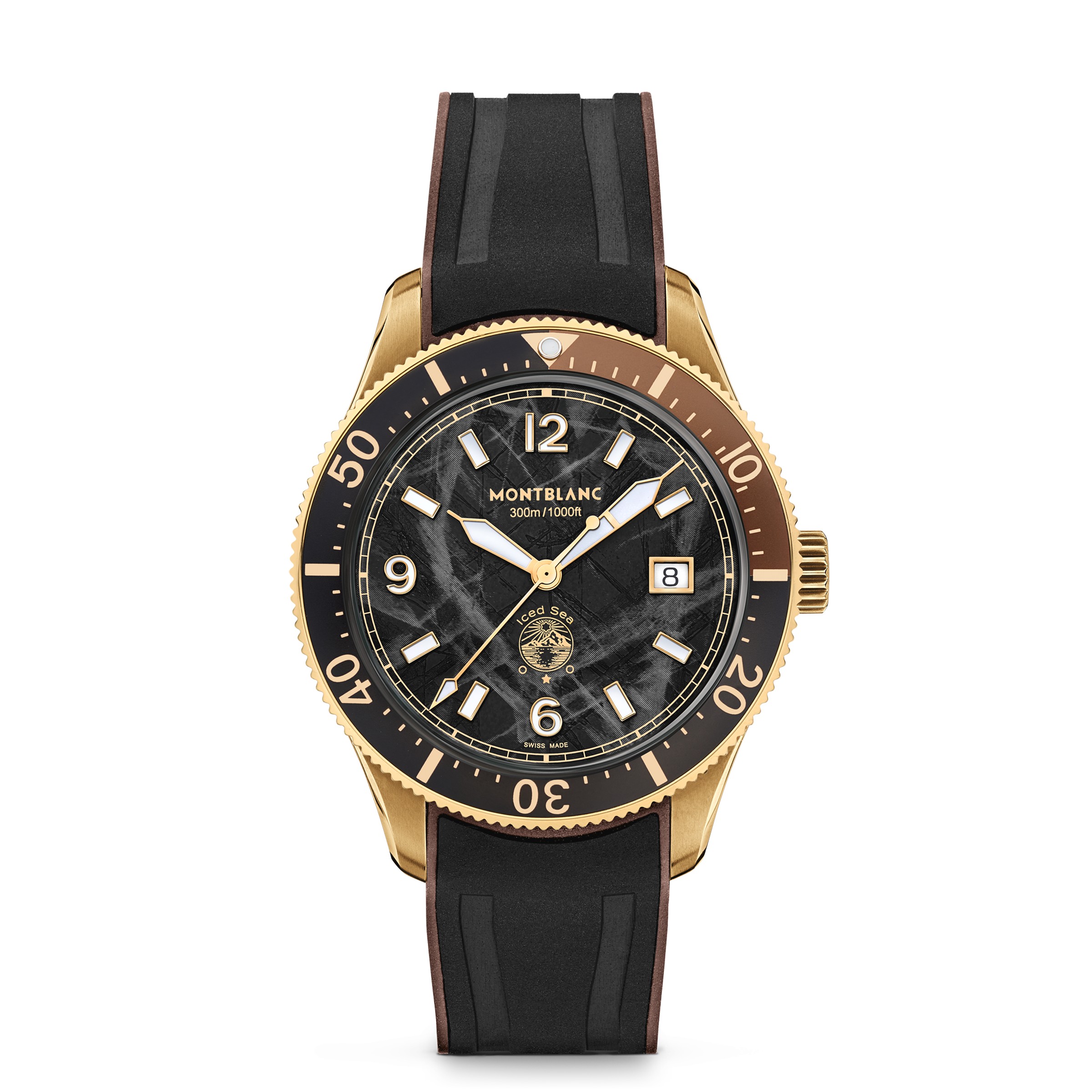 Montblanc 1858 Iced Sea Automatic Date Bronze