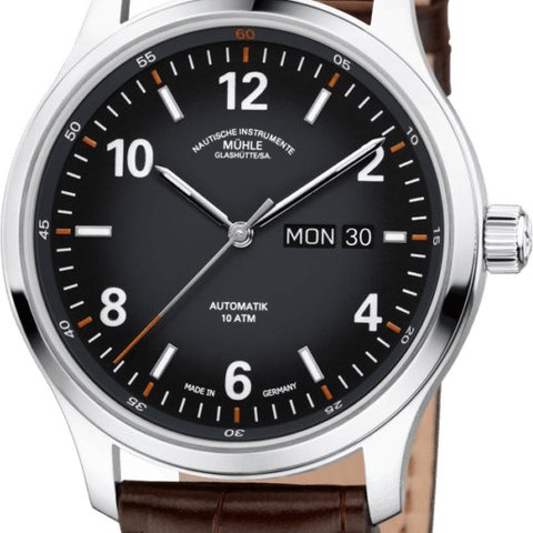 Mühle-Glashütte Lunova Day/Date (Titanium)